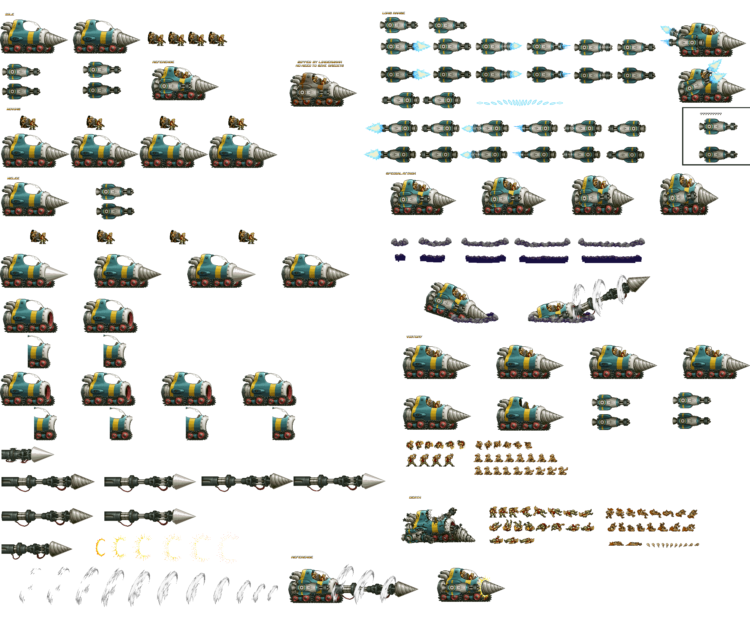 Metal Slug Attack - Mega Drill Slug