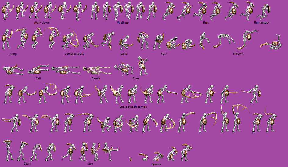 Golden Axe - Skeleton