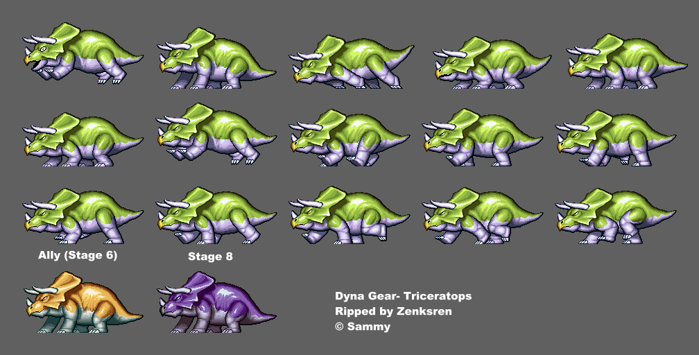 Dyna Gear - Triceratops