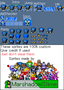 Mega Man Customs - Air Man