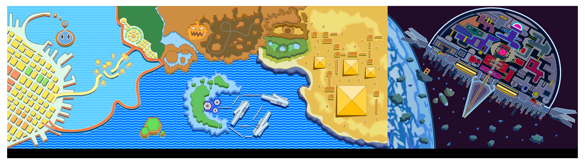 Sonic Adventure 2: Battle - Level Select Map
