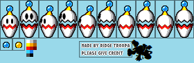 Mario Customs - Pinhead (Mario & Luigi: Bowser's Inside Story-Style)