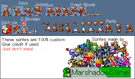 Mega Man Customs - Crash Man
