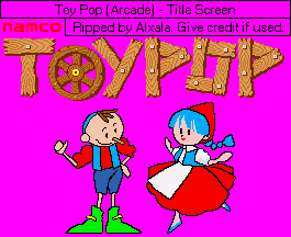 Toy Pop - Title Screen