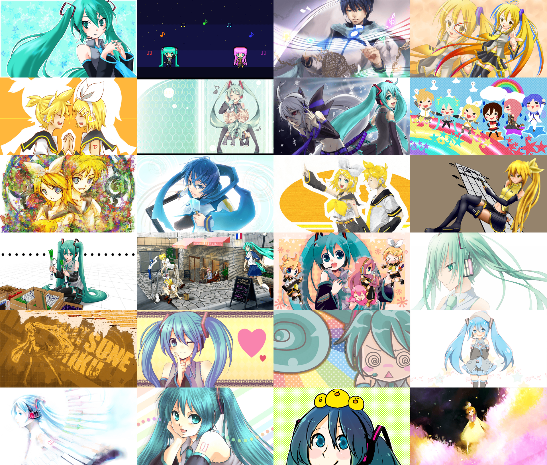 Hatsune Miku: Project DIVA 2 - Edit Mode Images (Part 1)