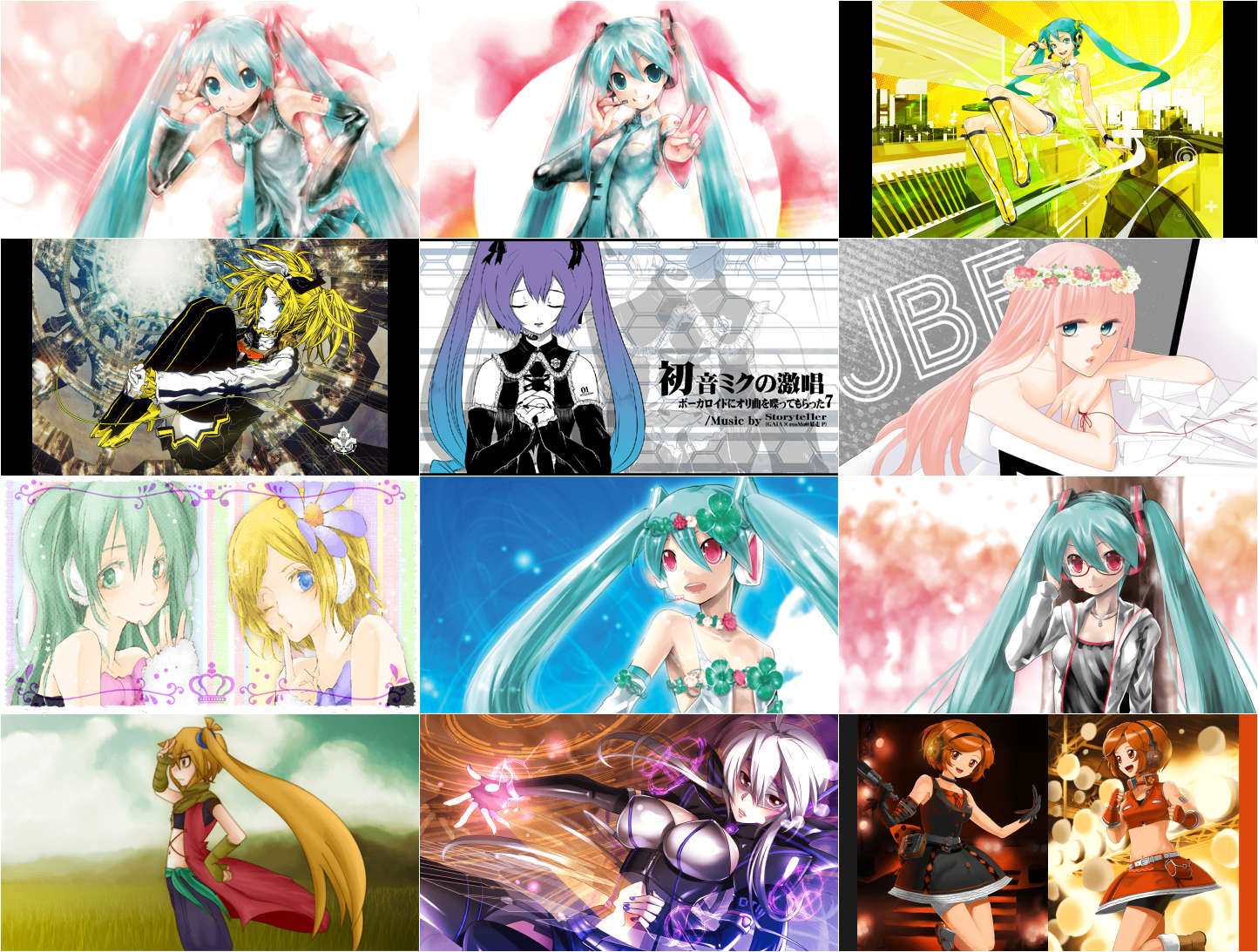 Hatsune Miku: Project DIVA 2 - Posters Images