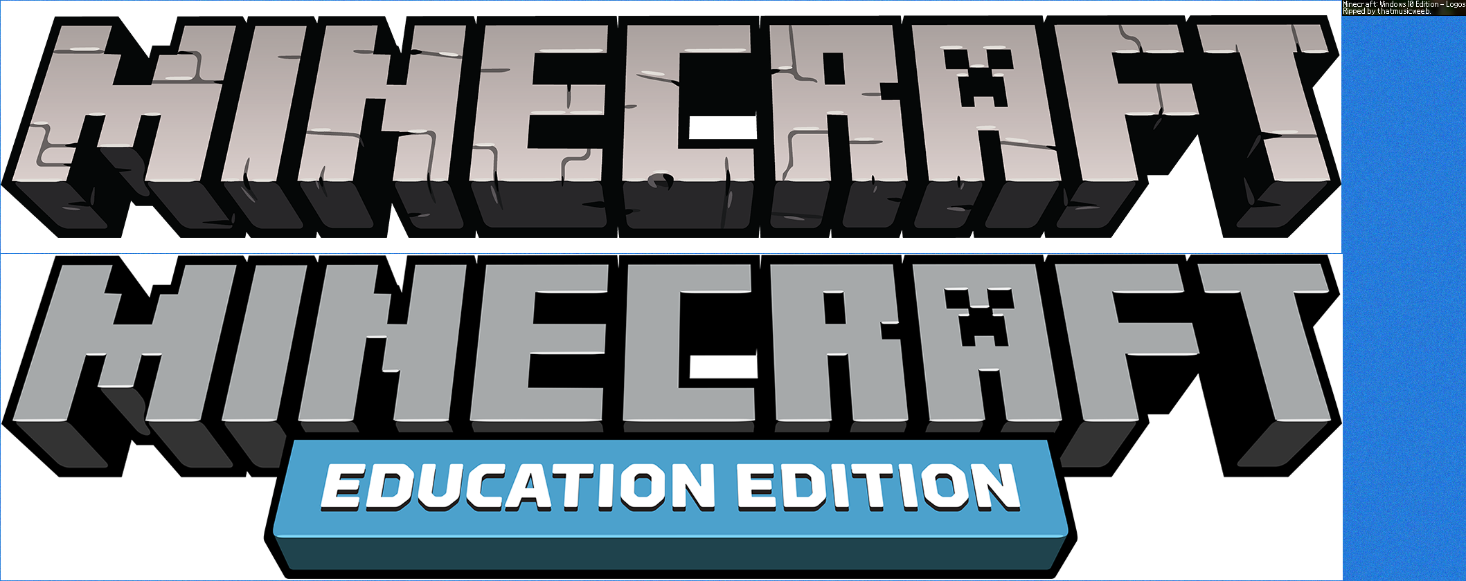 Minecraft: Windows 10 Edition - Logos