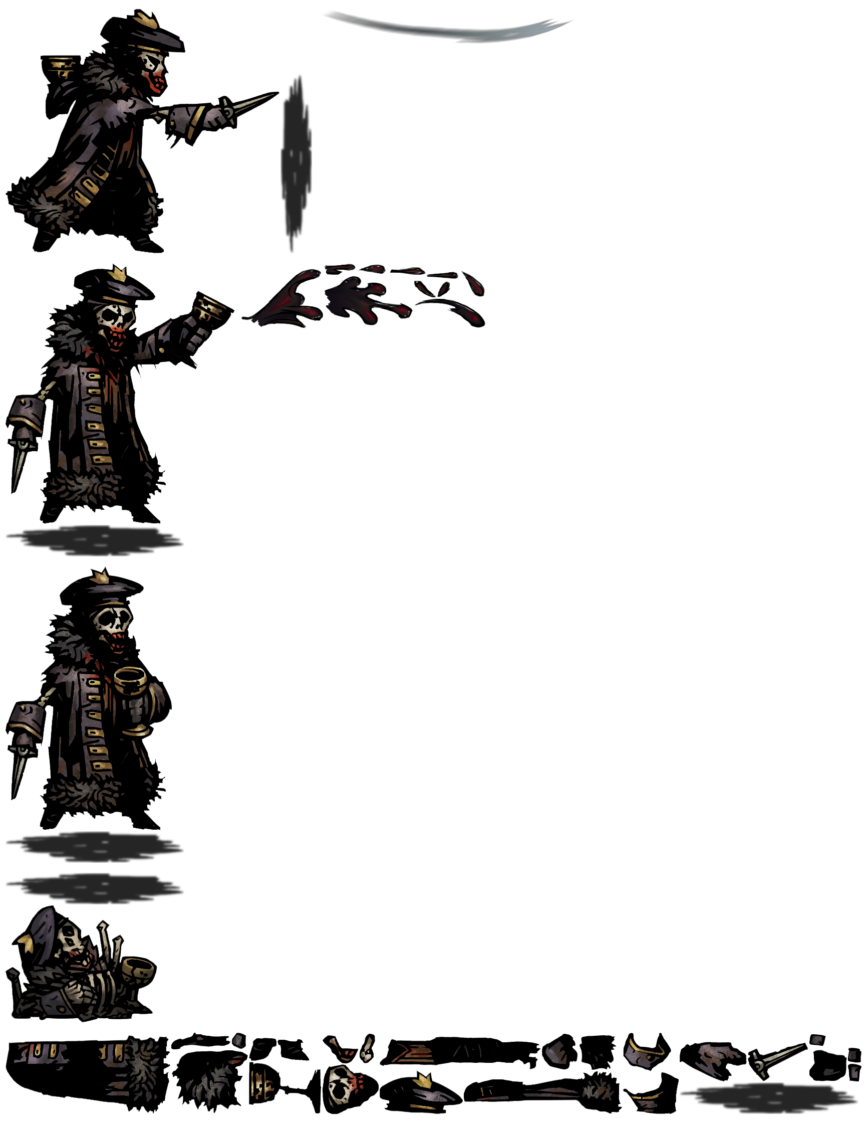 Darkest Dungeon - Bone Courtier