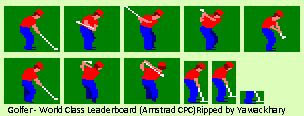 World Class Leaderboard - Golfer
