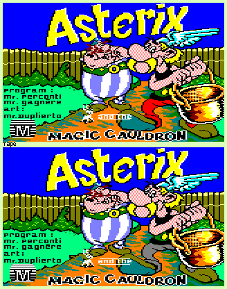 Asterix and the Magic Cauldron - Loading Screen
