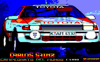 Carlos Sainz - Loading Screen