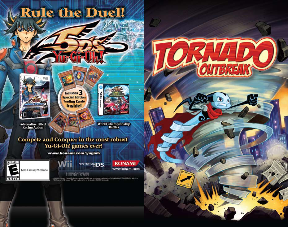Tornado Outbreak - Game Manual (Front & Back)