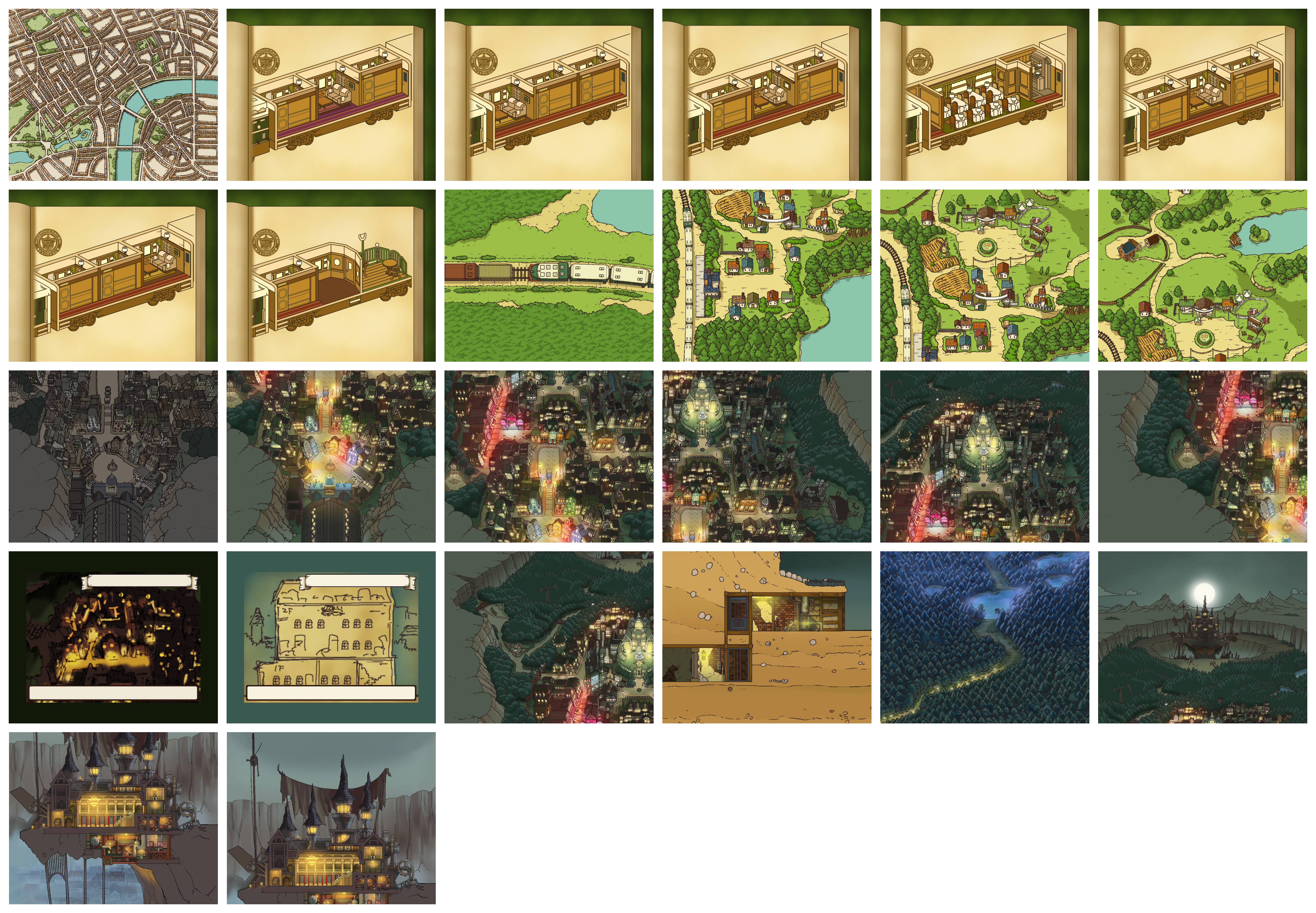 Professor Layton and Pandora's Box in HD - Minimaps