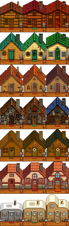 Stardew Valley - Cabins