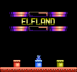 Elfland (Unlicensed) - Title Screen
