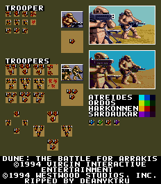 Dune II: The Battle for Arrakis - Trooper/Troopers