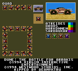 Dune II: The Battle for Arrakis - Quad