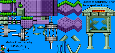 Marble Zone (Super Mario World-Style)