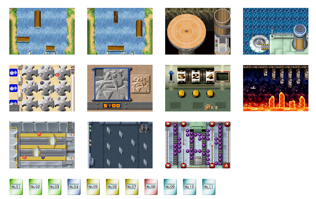 Bomberman Story DS - Challenge Cards
