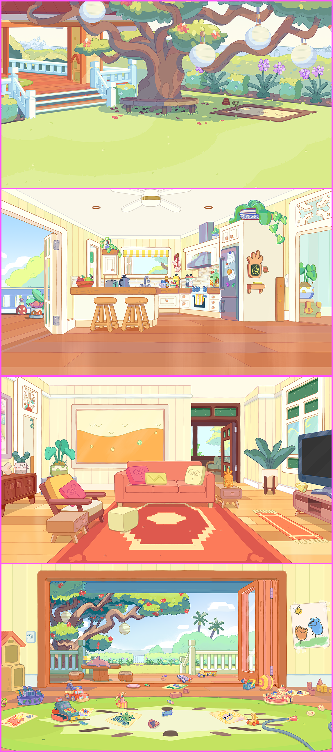 Heeler Home Backgrounds