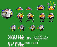 Sonic the Hedgehog Customs - Egg Robo (Sonic 2 8-bit-Style)