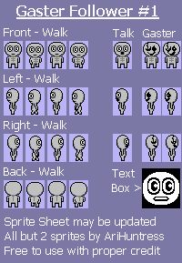 Undertale Customs - Gaster Follower #1 (Expanded)