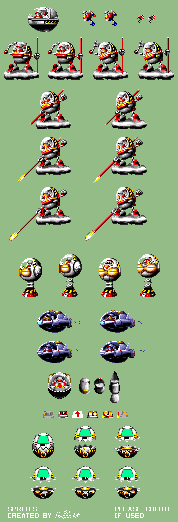 Sonic the Hedgehog Customs - Egg Robo (Sonic Blast-Style)