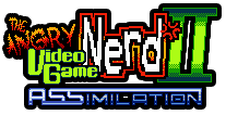 Angry Video Game Nerd Adventures II: ASSimilation - Title Screen