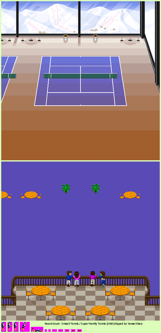 Smash Tennis / Super Family Tennis - Resort Court