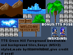 Green Hill Zone (Tokyo Toy Show, Sonyc-Style)