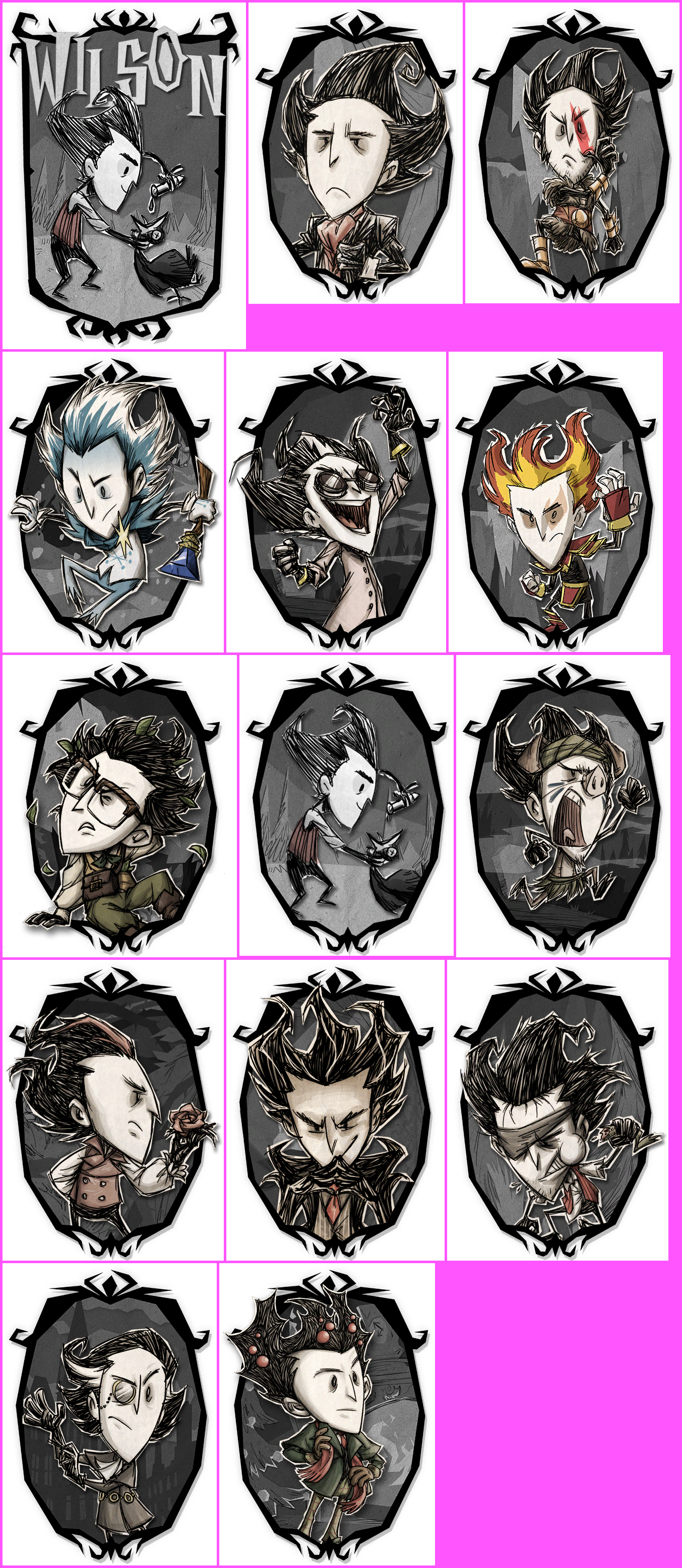 Don't Starve / Don't Starve Together - Wilson Percival Higgsbury