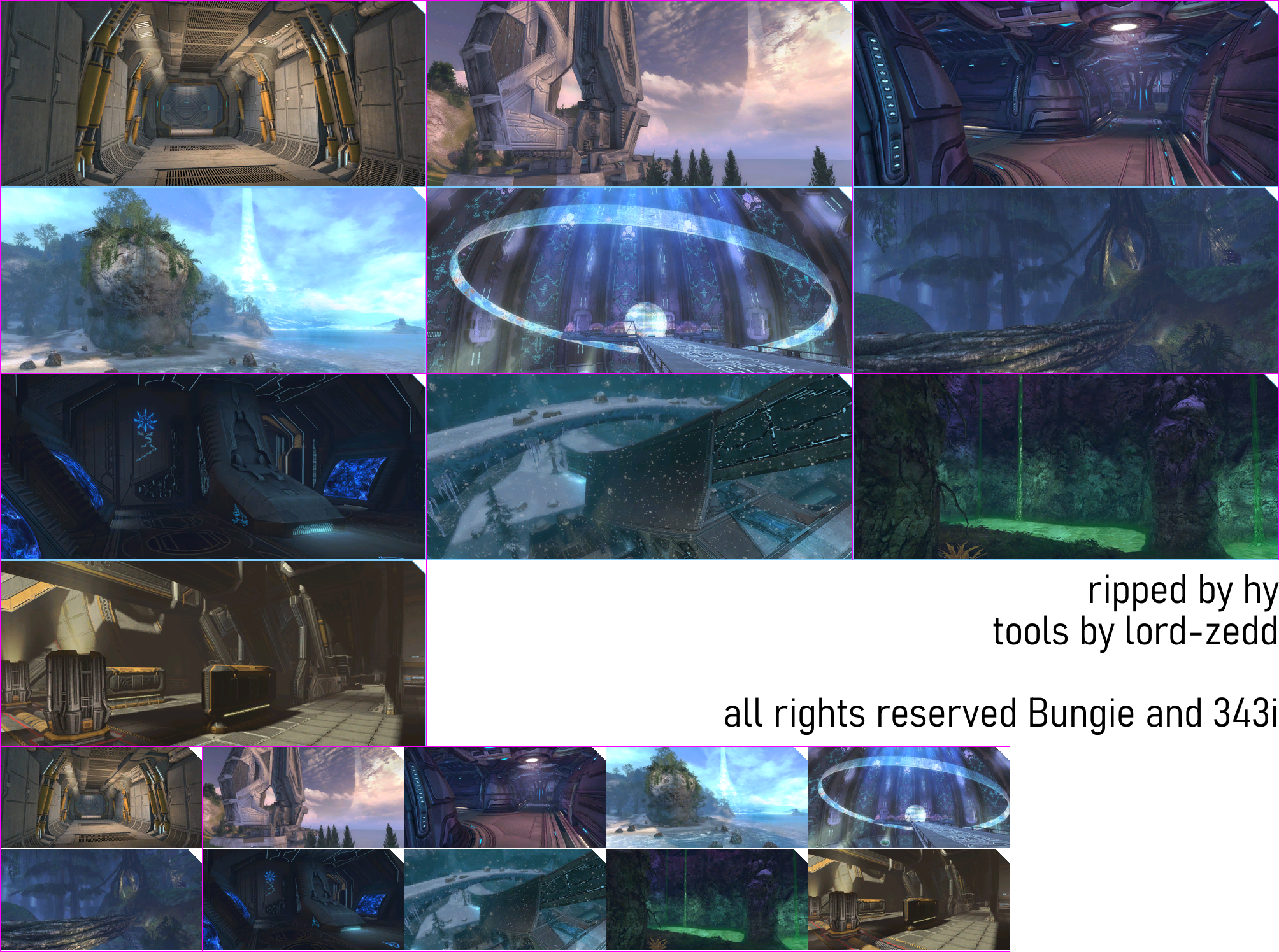 Halo CE Campaign Level Previews