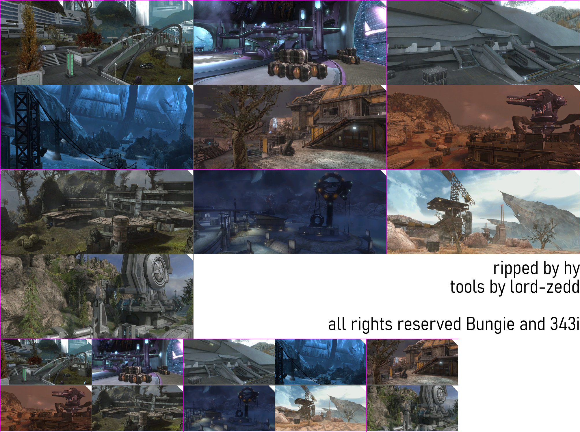 Halo: Reach Firefight Level Previews