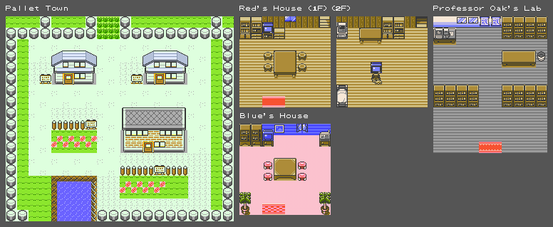 Pokémon Crystal - Pallet Town