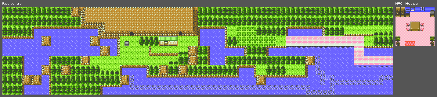 Pokémon Crystal - Route 27