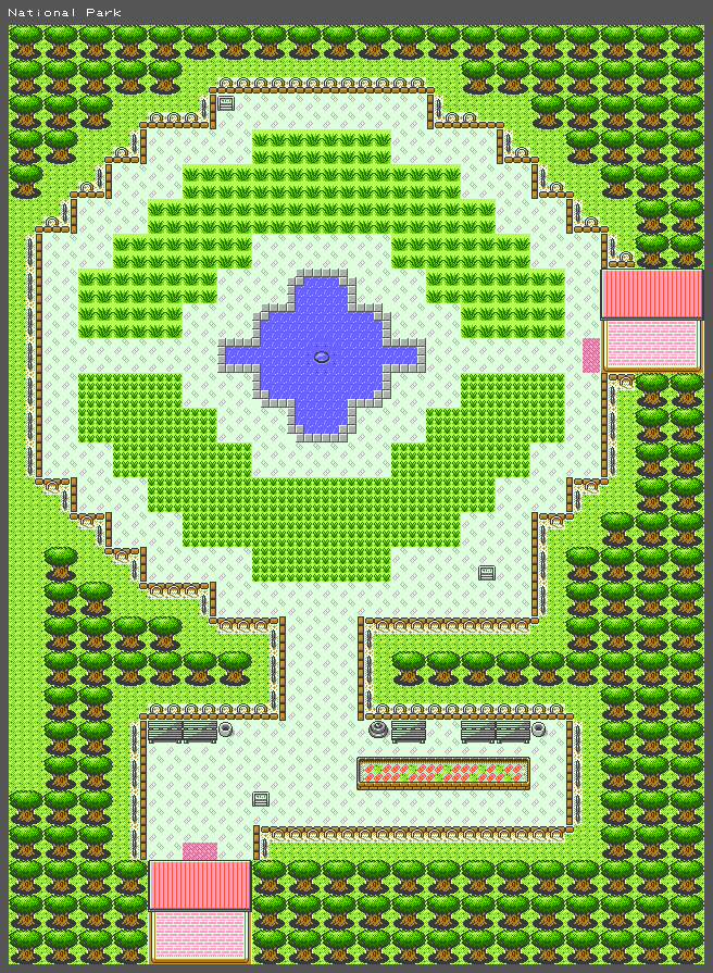 Pokémon Crystal - National Park