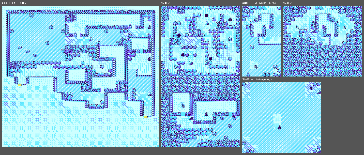 Pokémon Crystal - Ice Path