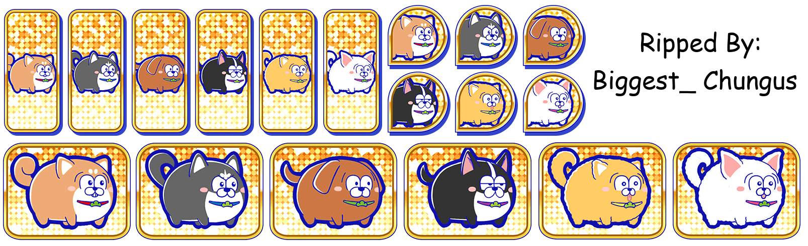 Osomatsu-san Hesokuri Wars: Battle of the NEETs - Set Icons (Dog Matsu:1 Dog)