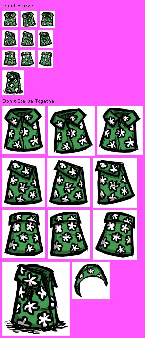 Don't Starve / Don't Starve Together - Floral Shirt