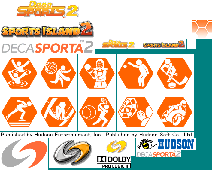Deca Sports 2 / Sports Island 2 - Wii Menu Icon and Banner