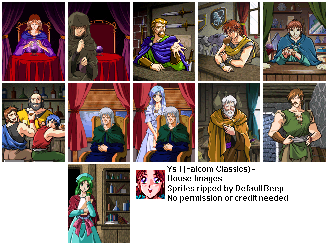 Falcom Classics (JPN) - House Images