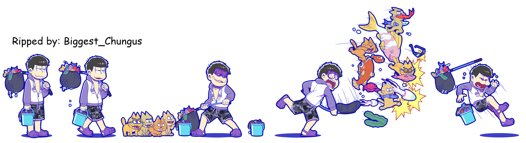 Osomatsu-san Hesokuri Wars: Battle of the NEETs - Ichimatsu (Swimsuit)