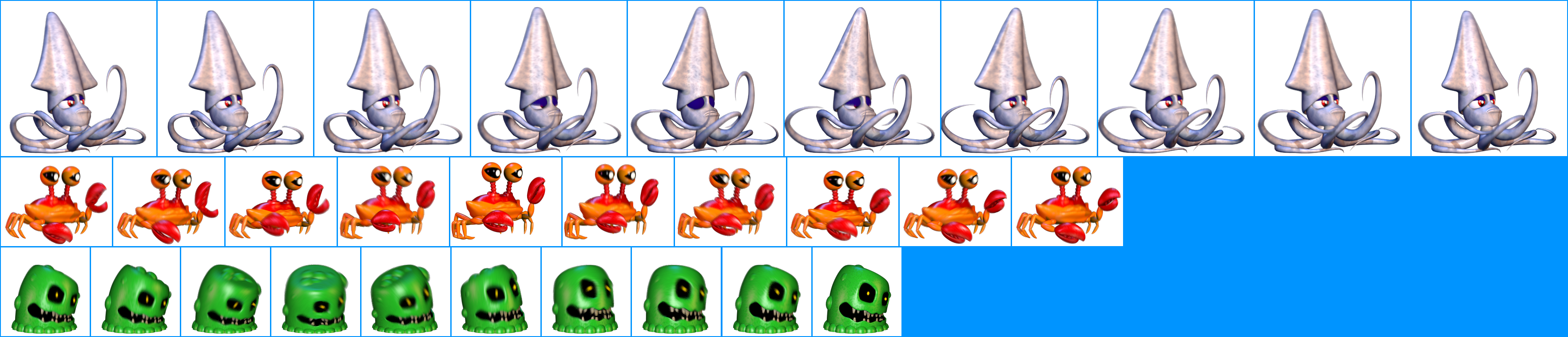 FNaF World - Lilygear Lake Enemies