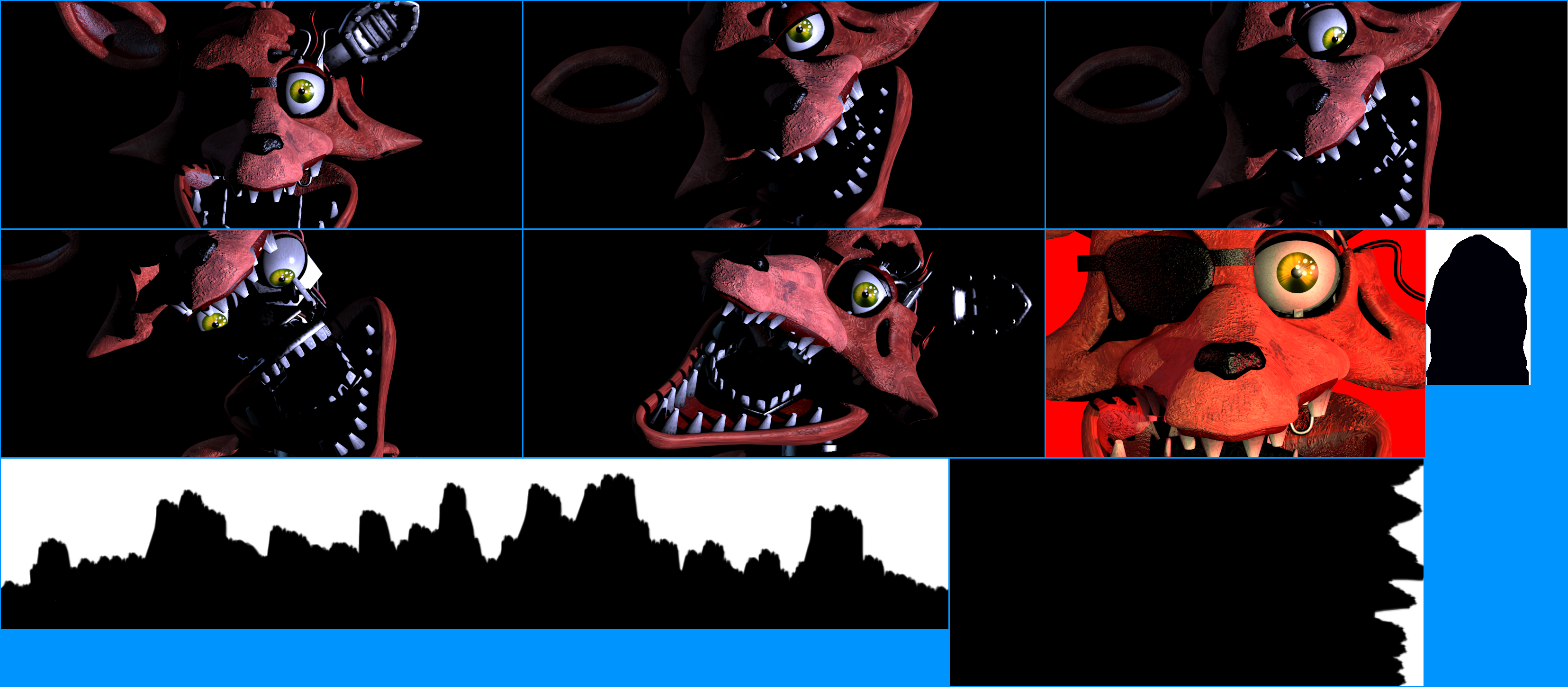 FNaF World - Background (Foxy.EXE)