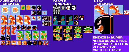 Enemies (Super Mario Bros.-Style)