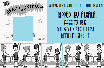 Beavis & Butt-Head - Title Screen