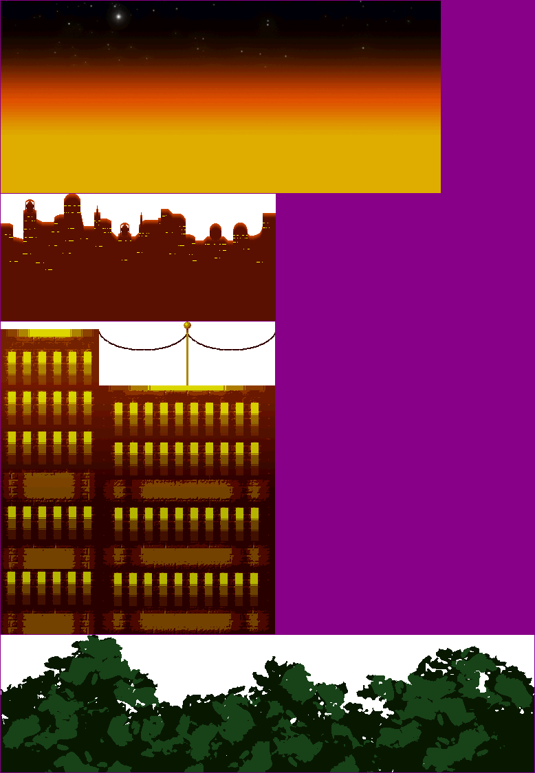Title Screen/Sleighbell City Background
