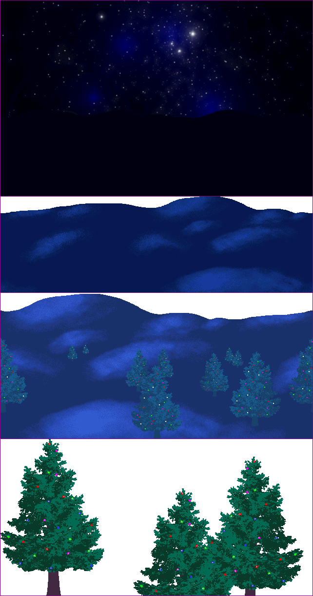 Holiday Hill Background