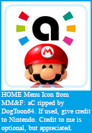 Mini Mario & Friends: amiibo Challenge - HOME Menu Icon