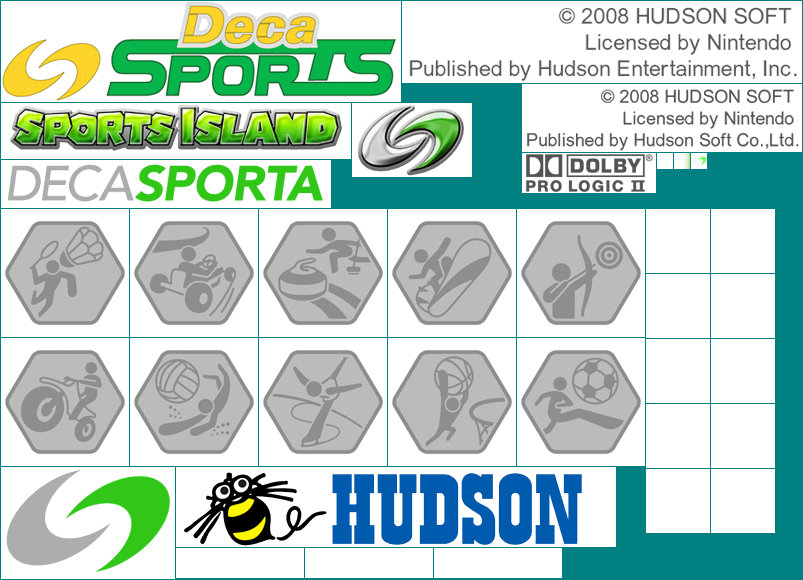 Deca Sports / Sports Island - Wii Menu Icon and Banner